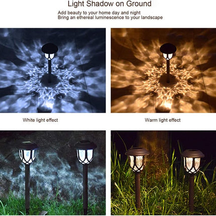 10 Pack Solar Lights Outdoor Decorative, Solar Pathway Lights Outdoor, Solar Powered Garden Yard Lights for Walkway Sidewalk Driveway.