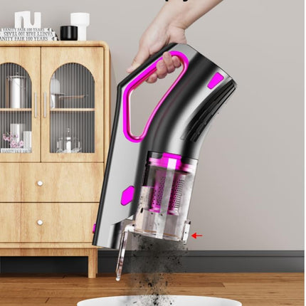 Cordless Vacuum Cleaner With 2200Mah Detachable Battery, Telescopic Wand, 7 In 1 Lightweight Stick Vacuum, Rechargeable Electric Broom, Vshaped Antitangle Roller Brush For Home Pet Hair Hard Floor