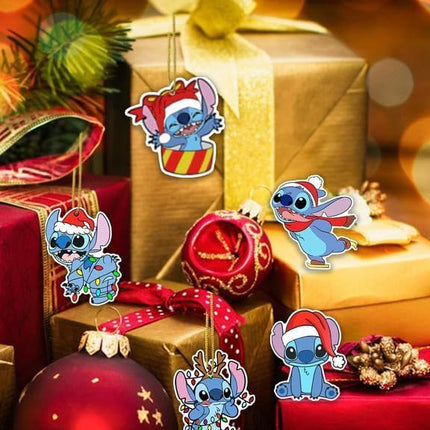 16PCS Christmas Tree Ornaments Decorations Christmas Hanging Ornaments Small Christmas Hanging Ornament for Xmas Tree Party Home Decorations