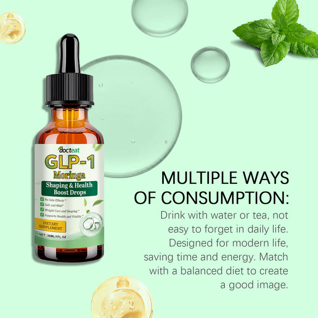 Docteat Body Care Drops, A Plant-Based Dietary Supplement With Gentle Protection, Balance And Body Shape Management