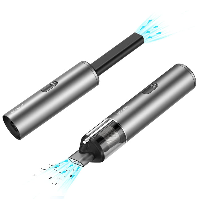 Coclean Super Lightweight Handheld Vacuum Cleaner, Integrating Suction And Blowing In One, 12000Pa Strong Suction, Runtime Up To 25Min, Typec Charging For Home And Car Clean