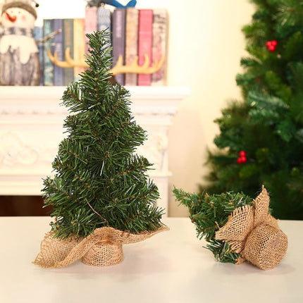 Artificial Small Mini Christmas Tree for Tabletop, Table Top Christmas Tree, Mini Christmas Tree for Party Decoration, Small Desk Xmas Tree, Festive Ornament(30cm)