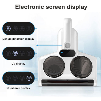 Bed Vacuum Cleaner, Uv Mattress Vacuum With Roller Brush & High Heating, Double Dust Cup, 500W Powerful Suction Handheld Vacuums Effectively Clean Up Bed