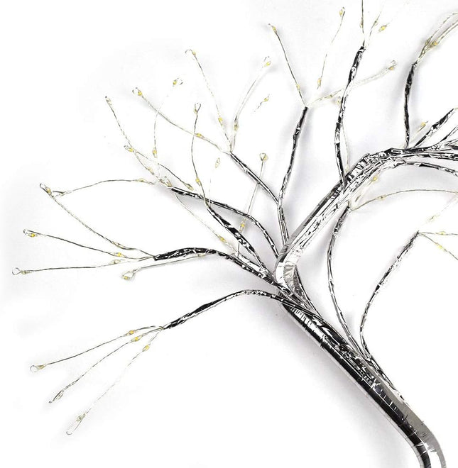 20" LED Firefly Tree Lights Bonsai - Bedroom, Desk Top, Table Lamp Decoration USB/Battery Operated Touch Switch DIY Adjustable Branches Home Party Holiday Warm Lighting
