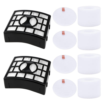 Filter For Shark Rotator Duoclean Powered Lift Away Speed Vacuum Nv680, Nv681, Nv682, Nv683, Nv800, Nv801, Nv803, Uv810, Replace Part Xhf680 Xff680, 2 Hepa + 4 Foam & Felt Filters