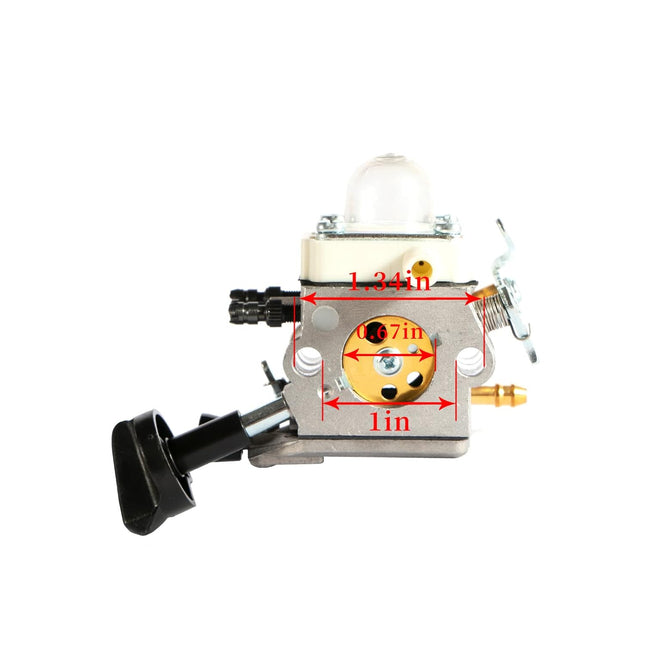 Mikatesi BG86 Carburetor for STIHL SH86 SH86C BG86 BG86C BG86CE BG86Z BG86CEZ Leaf Blower Replace Zama C1M-S261B C1M-S261C 4241-120-0623 4241-120-0616 Carb - with Air Filter Kit