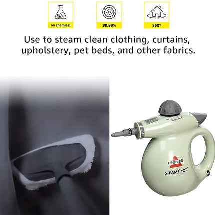 Keepow Universal Microfiber Cloths For Handheld Steam Cleaner, Compatible With Bissell Steam Shot, Comforday, Pursteam, Washable Rags, 8 Pack
