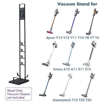 Vacuum Stand For Dyson V15 Handheld Cleaner V12 V11 V10 V8 V7, Vacuum Cleaner Storage Bracket For Tineco A10 A11 S11 S12 Etc, Cordless Vacuum Cleaners Accessories Black