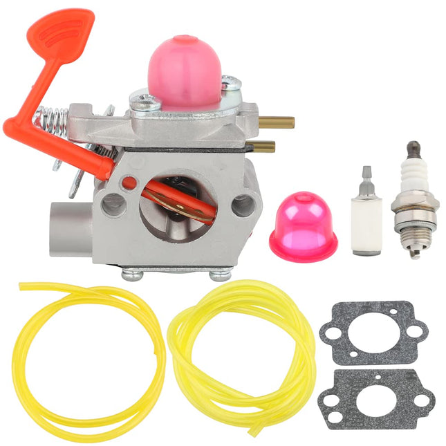 Venseri WT-875 Carburetor Filter Spark Plug for Craftsman Poulan Pro Blower McCulloch Blower MAC GBV325 M325 M320 MC200VS BVM200C BVM200VS P200C P325 200mph Blower 545081855