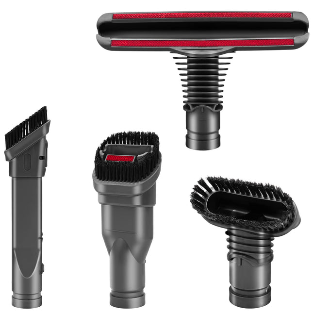 Attachments Tools Kit For Dyson V6 Dc24 Dc33 Dc35 Dc39 Dc44 Dc58 Dc59 Dc62 Dc74, Dyson Cordless Vacuum Accessories 4 Pcs Set Brush Kit