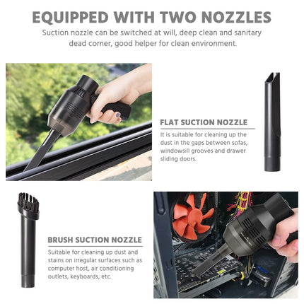 Uniqus Mini Handheld Vacuum Cordless, Keyboard Vacuum Cleaner, Rechargeable Computer Cleaner For Cleaning Small Areas