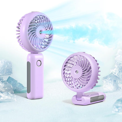 Civpower Misting Fan Portable, Hand Held Fan 90°Adjustable Desk Fan, 4000Mah Usb Rechargeable Personal Fan With Water Mist, 514