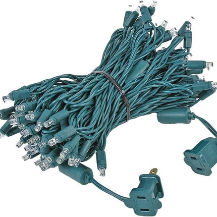 Novelty Lights 50FT 100 LED Christmas String Lights, Tree Lights Indoor Outdoor Commercial Grade LED Mini Light Set With 40,000 Hours Rating, Christmas Lights Christmas Tree Lights (Warm White)