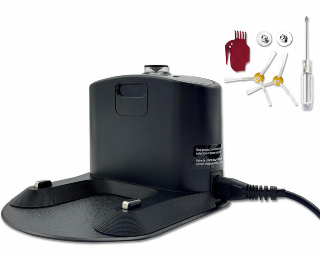 Roomba Charger Base, Dentsing Roomba Charger, Roomba Charging Dock, Compatible With Roomba Docking Station Roomba E5 E6 I1 I3 I4 I6 I7 I8 500 600 700 800 900 Series Robots 17064 17170 4452369 Adfn1