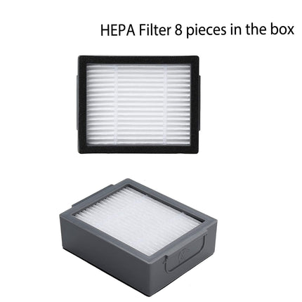 Parts Accessories Compatible For Irobot Roomba Evo I1 I2+I3 I3+ I4 I5 I6 I6+ I7 I7+ I8 I8+Plus E5 E6 E7 J5 J7 I,E &J Series :Roller Brush,Side Brushes,Hepa Filter,Front Caster Wheel