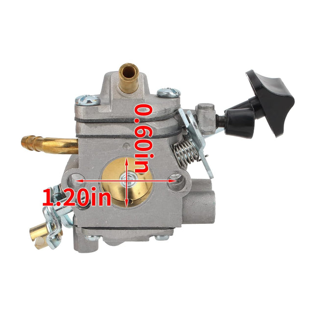 MOTOALL BR 600 Carburetor Air Filter Fuel Carb 4282-120-0607 4282-120-0608 Repower Kit for Sthil BR500 BR550 BR600 Backpack Blower Leaf Blower Parts Replaces Zama C1Q-S183 4282-120-0606