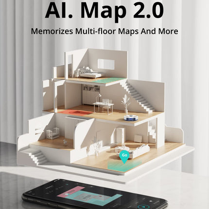 Eufy Robovac X8 Hybrid, Robot Vacuum And Mop Cleaner With Ipath Laser Navigation, Twinturbine Technology Generates 2000Pax2 Suction, Ai. Map 2.0 Technology, Wifi, Perfect For Pet Ownerreed