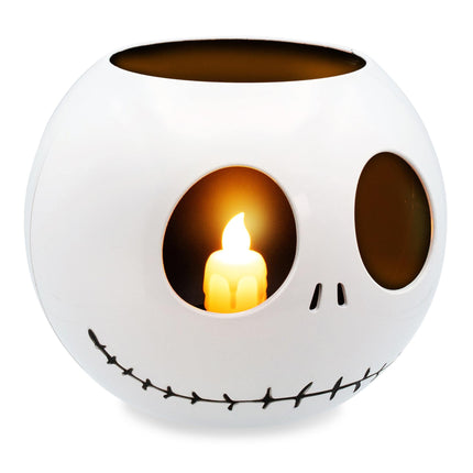 Disney The Nightmare Before Christmas Jack Skellington LED Flickering Flameless Candle With Automatic Timer Officially Licensed Collectible