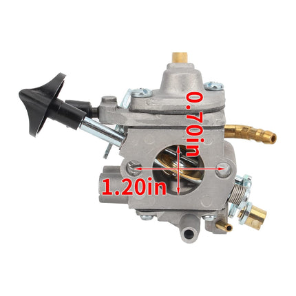 MOTOALL BR 600 Carburetor Air Filter Fuel Carb 4282-120-0607 4282-120-0608 Repower Kit for Sthil BR500 BR550 BR600 Backpack Blower Leaf Blower Parts Replaces Zama C1Q-S183 4282-120-0606