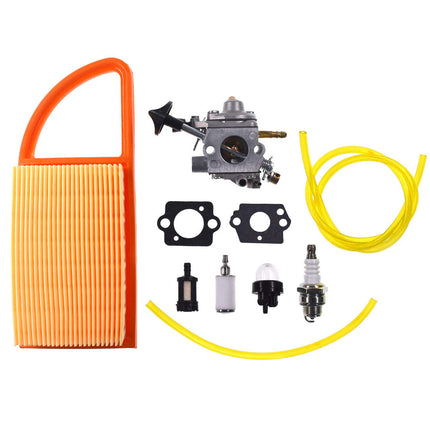 jtfrkope BR 600 Carburetor Fuel Carb Repower Kit for Sthil BR500 BR550 BR600 Backpack Blower Leaf Blower Parts Replaces Zama C1Q-S183