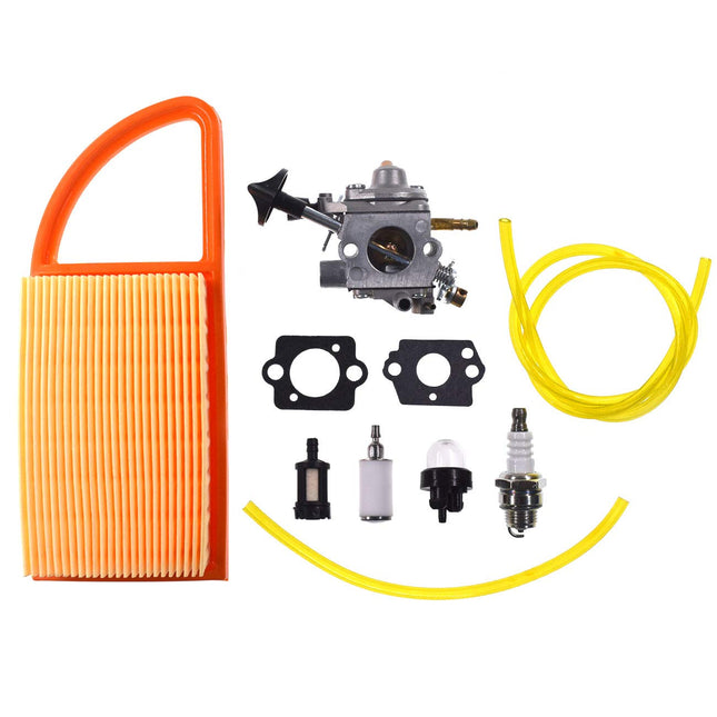 jtfrkope BR 600 Carburetor Fuel Carb Repower Kit for Sthil BR500 BR550 BR600 Backpack Blower Leaf Blower Parts Replaces Zama C1Q-S183