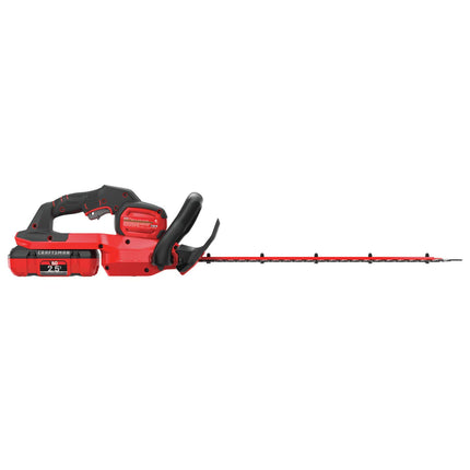 CRAFTSMAN V60* Cordless Hedge Trimmer, 24-Inch (CMCHTS860E1)