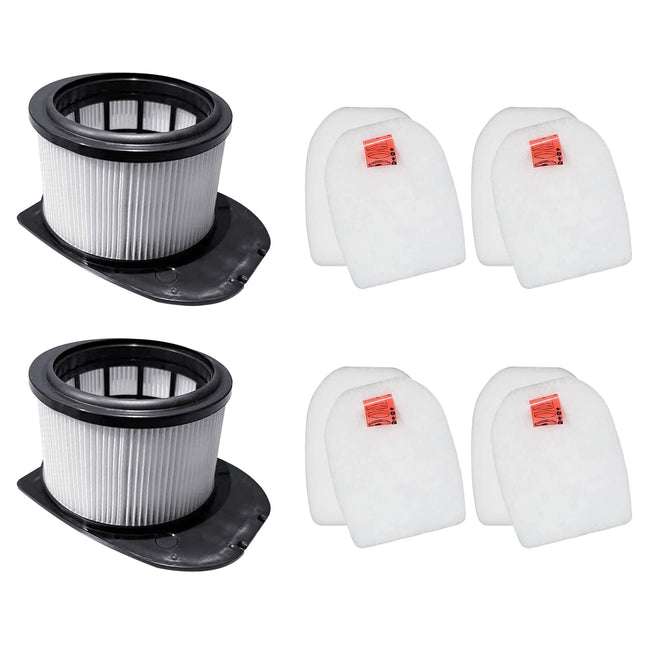 Uz565H Filter For Shark Uz565H Stratos Ultralight Corded Stick Vacuum 2 Filters+4 Foam Felt Filters
