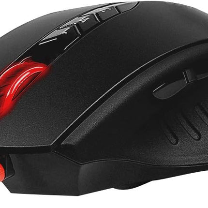 BLOODY V8MA Ultra Core 3 Optical PC Gaming Mouse with X'Glide Metal Mouse Feet for Precision Handling - 8 Programmable Buttons for Macros/Scripting/Automation - Ideal for Palm Grip - 3200DPI