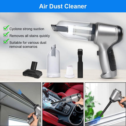 Mini Portable Vacuum Cleaner,15000Pa High Power Wireless Handheld Vacuum 3 In 1 Multifunctional Cordless Vacuum With Brushless Motor Rechargeable For Car Detailing,Office,Home