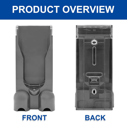 Vacuum Docking Station Wall Mounted Accessories Bracket Compatible With Dyson V10 Vacuum Cleaners Only Part No.96904201 Does Not Fit Dyson V11 Vacuum Cleaners