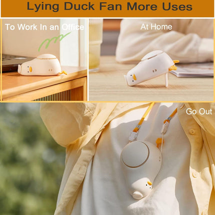 Mini Portable Neck Fan,Usb Hanging Personal Fan With Adjustable Lanyard,Wearable Hands Free Bladeless Fan Cooling Fan For Baby