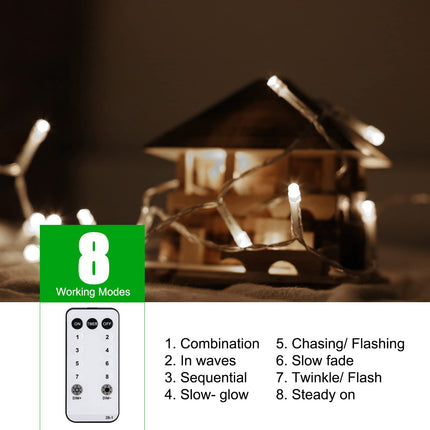 Icicle Lights Outdoor, 40Ft White Christmas Lights with 81 Drops, 432 LED Icicle Christmas Lights Outdoor with Remote and Timer, Christmas Lights for House Eaves Wedding, Pure White