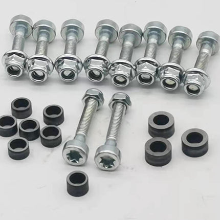 Kerlista,1 Set of Hedge Trimmer Blade Slider,Bolt and Nut fits for Stihl HS81 HS86 HS82 HS87 HSA94 Hedge Cutter , Hedge Trimmer