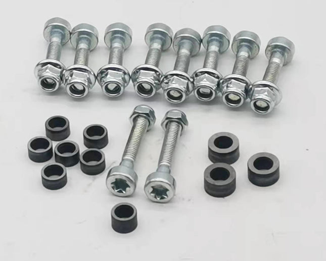 Kerlista,1 Set of Hedge Trimmer Blade Slider,Bolt and Nut fits for Stihl HS81 HS86 HS82 HS87 HSA94 Hedge Cutter , Hedge Trimmer