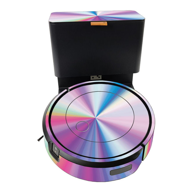 Mightyskins Skin Compatible With Irobot Roomba J7+ Rainbow Zoom Protective, Durable, And Unique Vinyl Decal Wrap Cover Easy To Apply, Remove, And Change Styles Made In The Usa