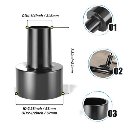 12 Pcs Universal Vacuum Attachments For Shop Vac Accessories, 1 14 To 2 12 Vacuum Cleaning Tools Kit, Dirt Remover For Home Air Vents Corner Pets Drawer Car Dusty Vacuum Brush Attachment