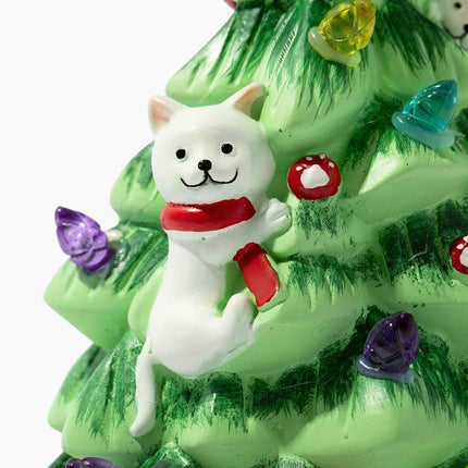 iHeartCats Christmas Tree Cat Night Light -Nostalgic, Hand Crafted Christmas Tree, Kitchen, Family Room, Bathroom