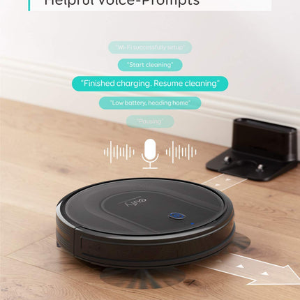Eufy By Anker, Robovac G10 Hybrid, Smart Dynamic Navigation, 2In1 Sweep And Mop, Wifi, Superslim, 2000Pa Strong Suction, Quiet, Selfcharging, For Hard Floors Onlyreed