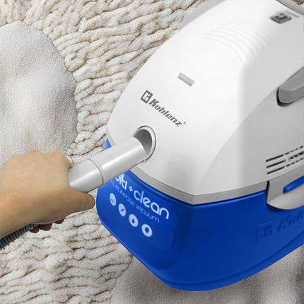 Koblenz Wd402 Kg4 Portable Wetdry Vacuum Cleaner, 3 Gallon Tank, White+Blue