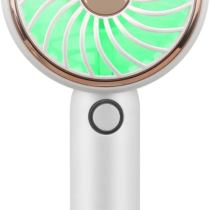 Hand Held Fan, Mini Portable Fan With 3 Speed Adjustable Cooling Fan, Handheld Fan Rechargeable With Base For Kids Women Men