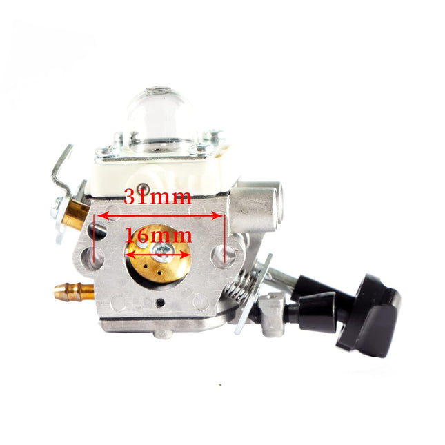 Mikatesi Carburetor Carb Fits for Stihl BG56 BG56C Blower Replace for Zama C1M-S260B C1M-S260 4241-120-0615 4241-120-0622 4241-120-0632 4214 120 1800 with Air Filter Fuel Line Spark Plug Kit