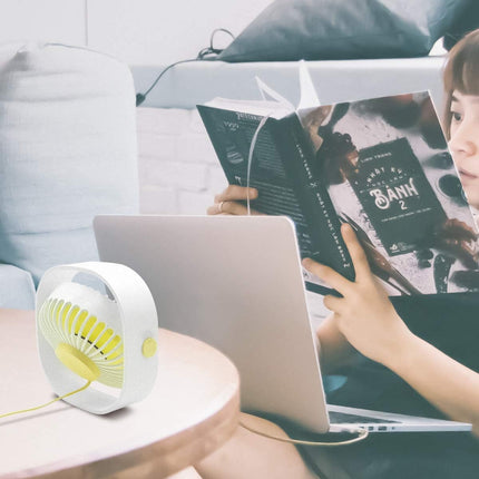Mini Usb Desk Fan 3 Speed Personal Small Desktop Table Quiet Usb Fan For Home Office Car Outdoor Travel Pink