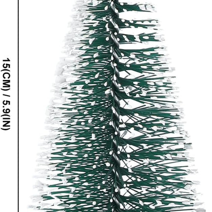 Christmas Tree,Desktop Miniature Pine Tree 6 pcs