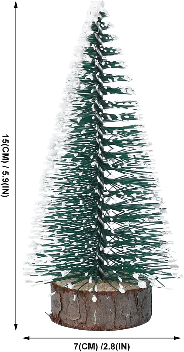 Christmas Tree,Desktop Miniature Pine Tree 6 pcs