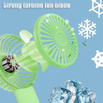 Personal Fan Portable Fan Hand Held Fan With Usb Rechargeable Mini Fan,3 Adjustable Speed Desk Fan,312 Hours Operated Small Make