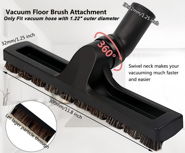 15 Pcs Universal Vacuum Attachments & Brushes For Shop Vac Accessories 2 12 To 1 14 Hose Adapter For Shop Vac, 1 78 To 1 Vacuum Hose Adapter, 1 14 Shop Vacuum Cleaner Attachments