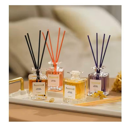 SPHINX Reed Diffuser Set with 4 Free Fiber Sticks Natural,Plant-Based,Stress Relief,Aromatherapy,Long-Lasting,Smoke-Free Air Freshener for Home,Bedroom & Office,Gift,Decor- (S037-Lavender-50ml)