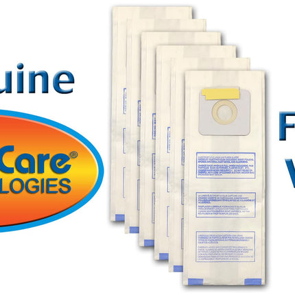Envirocare Micro Filtration Vacuum Cleaner Dust Bags Designed To Fit Panasonic Types U, U3, U6 6 Pack