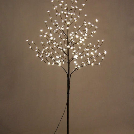 Lightshare 6.5FT 208 LED Cherry Blossom Tree, Lighted Artificial Tree for Decoration Inside and Outside, Home Patio Wedding Festival Christmas Decor