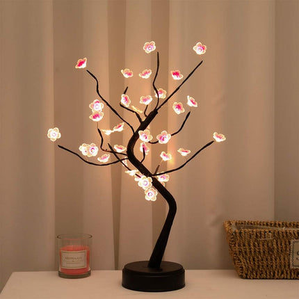 Lamp for Living Room Lamp Cherry Bonsai Tree Light DIY Artificial Tree Lamp Aesthetic Lamps for Living Room Bedroom Christmas Home s Room Decor 36 LED